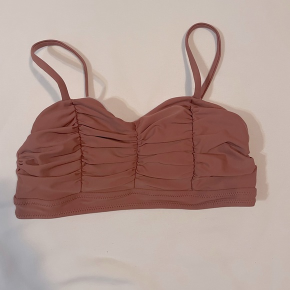 Mauve Ruched Bikini - Picture 2 of 5